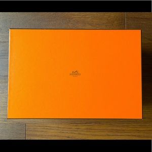 Hermes shoes box